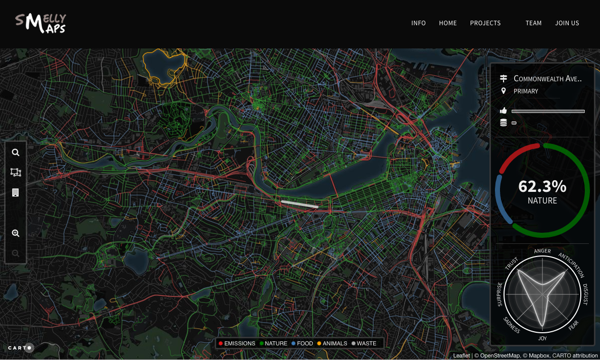 Smelly Maps